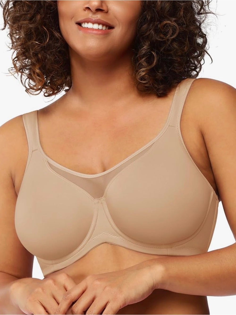 HSIA Everyday  Minimizer Underwire Bra